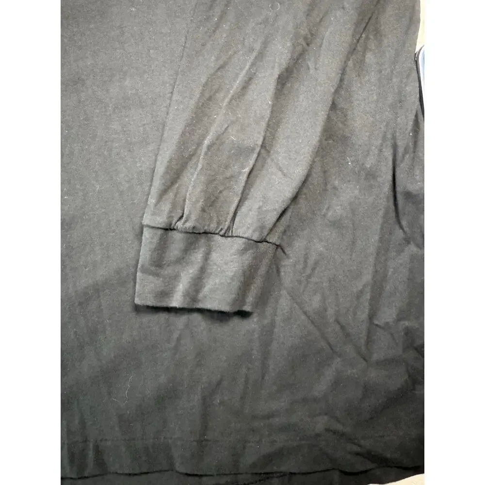 Polo Ralph Lauren Men’s XXL Black Long Sleeve T Shirt Red Pony Cotton